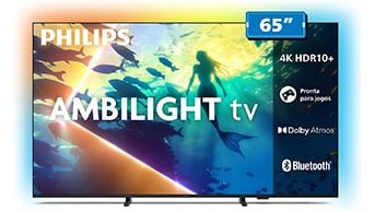 Smart TV Philips 65" 4K Ambilight