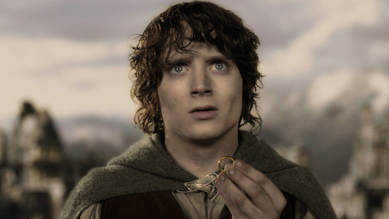 Elijah Wood é Frodo Bolseiro na trilogia de O Senhor dos Anéis.