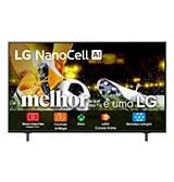 Smart TV LG NanoCell AI 4K 55” NANO80