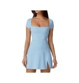 Vestido feminino, QINSEN 