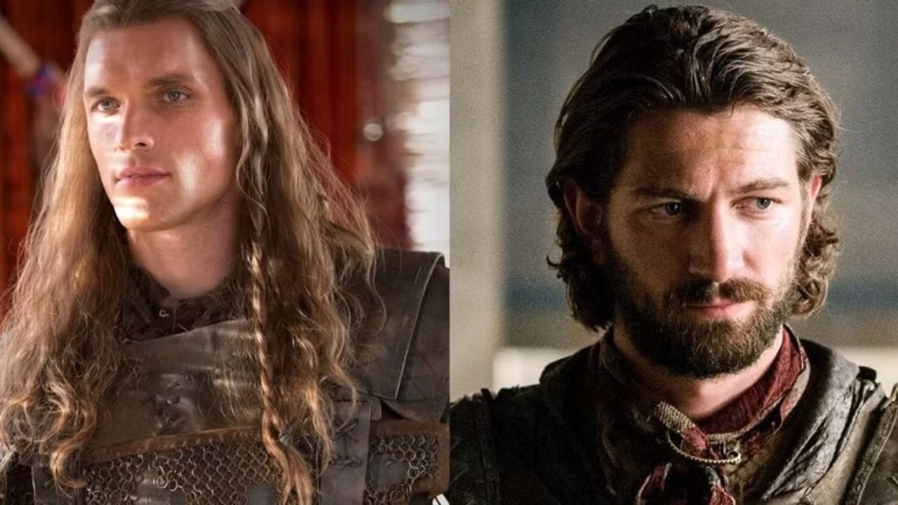 Ed Skrein (esquerda) e Michiel Huisman (direita) como Daario Naharis