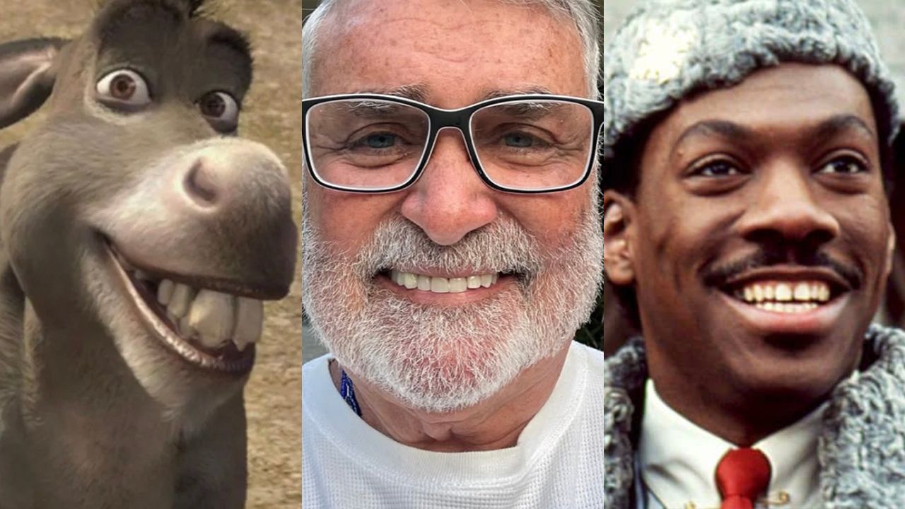 Burro, Mário Jorge e Eddie Murphy