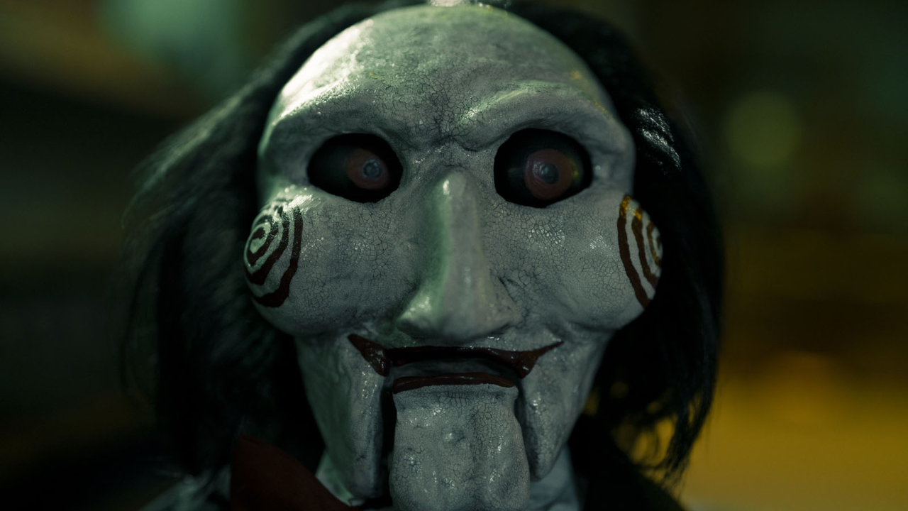 Jigsaw Killer and Puppet Saw - Jogos Mortais 3 (aberto) - Arte em