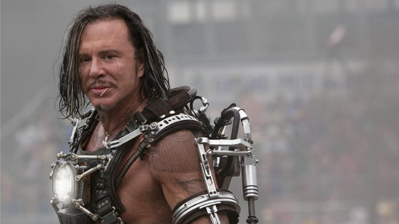 Mickey Rourke em Homem de Ferro 2