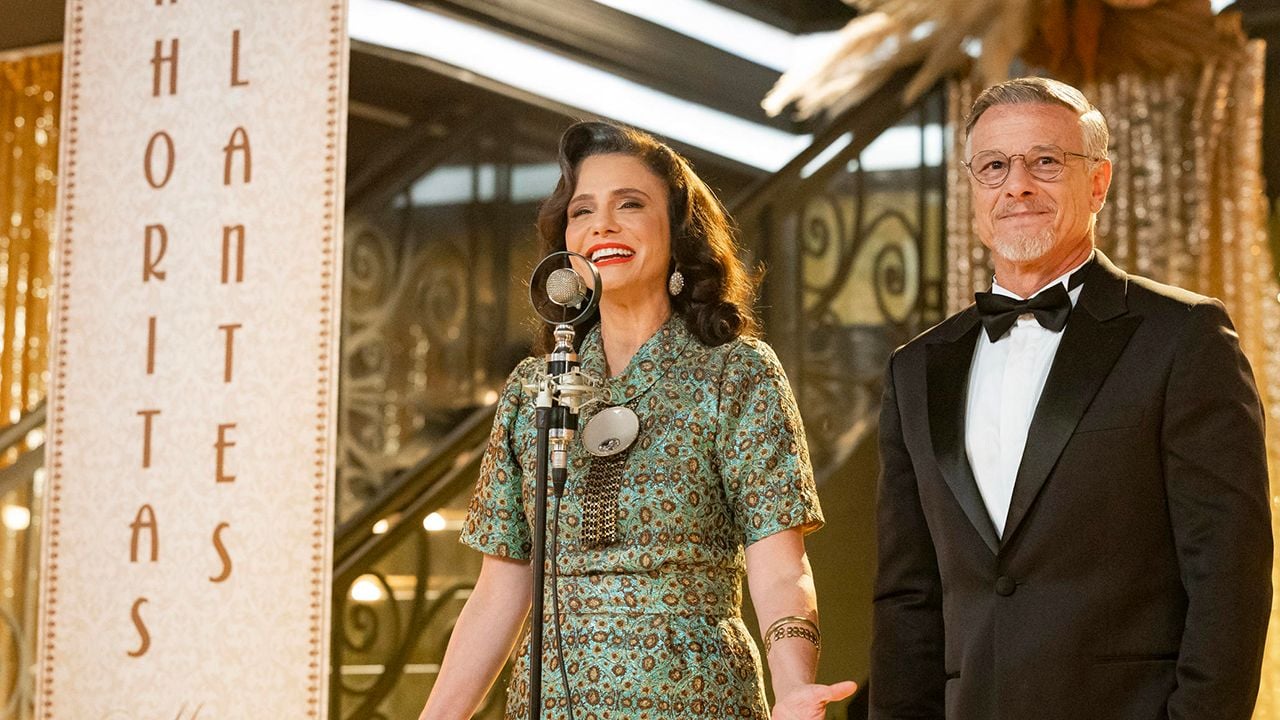 Violeta (Malu Galli) e Eugênio (Marcello Novaes)