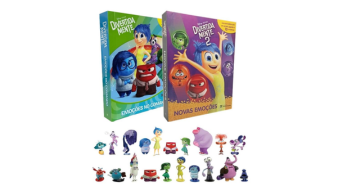 Coleção Divertida Mente - Emoções no comando (1 e 2)