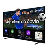 TV Samsung Vision AI 55" QLED 4K QEF1 + Soundbar Samsung HW-B400F
