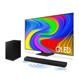 Combo Smart TV 55" QLED 4K 55Q65D 2024 + Soundbar HW-B550/ZD, Samsung 