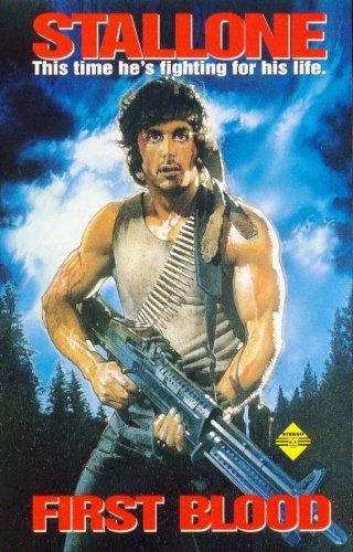 Pôster Pequeno do Filme RAMBO : Programado Para Matar / VERSÃO 4.2