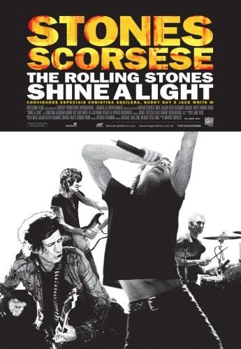 Rolling Stones / Shine A Light ➕ チラシ２種類 The Rolling Stones - Shine a Light - Documentário 2008 - AdoroCinema