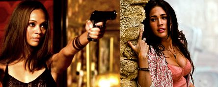 Megan Fox e Zoe Saldana juntas em filme de ação
