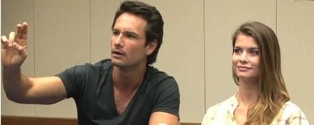 Heleno - Vídeo de entrevista exclusiva e coletiva com Rodrigo Santoro e Alinne Moraes