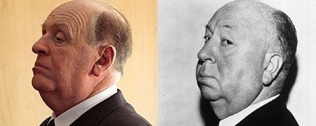 Confira foto de Anthony Hopkins como Alfred Hitchcock
