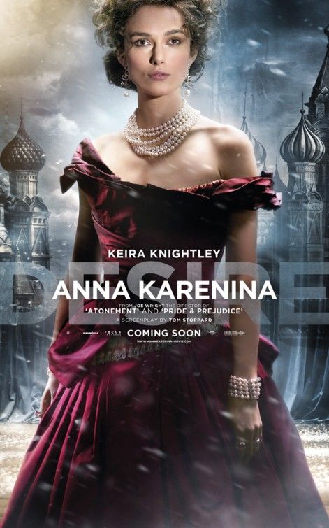 Anna Karenina Ganha Três Novos Cartazes - Notícias De Cinema - AdoroCinema