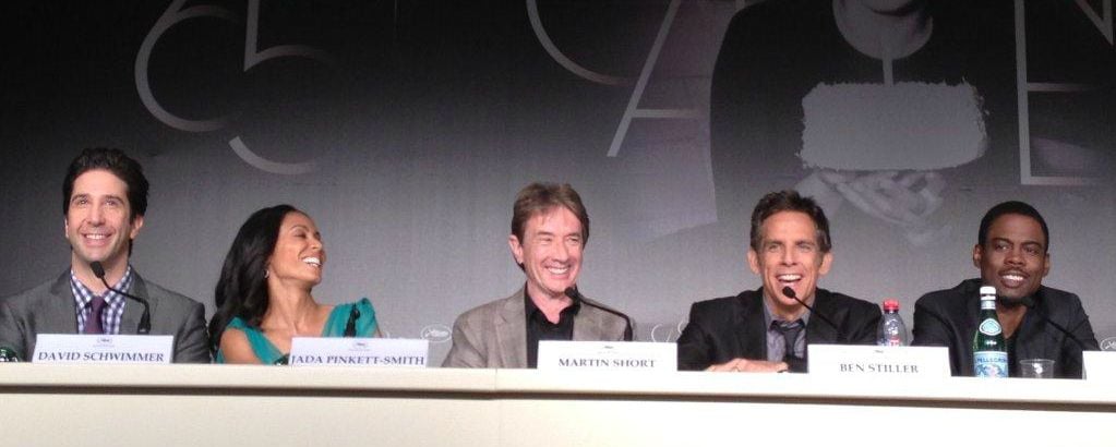 Diário de Cannes: Ben Stiller e Chris Rock divulgam Madagascar 3