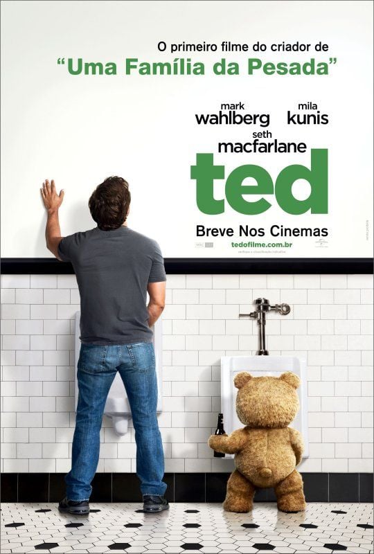 Urso TED do filme- ursinho chapadão 