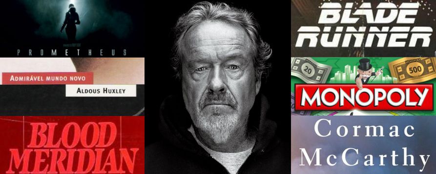 Ridley Scott tem planos para Prometheus 2, um faroeste e a adaptação do jogo Banco Imobiliário