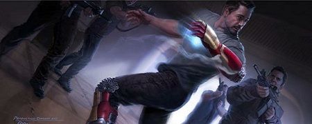 Arte conceitual de Homem de Ferro 3 revela nova armadura