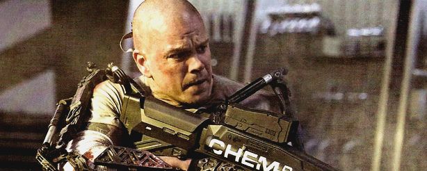 Matt Damon está pronto para a batalha na nova imagem de Elysium