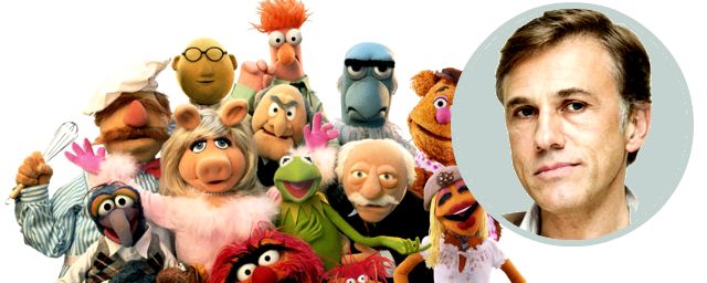 Os Muppets 2 deve ter Christoph Waltz no papel principal