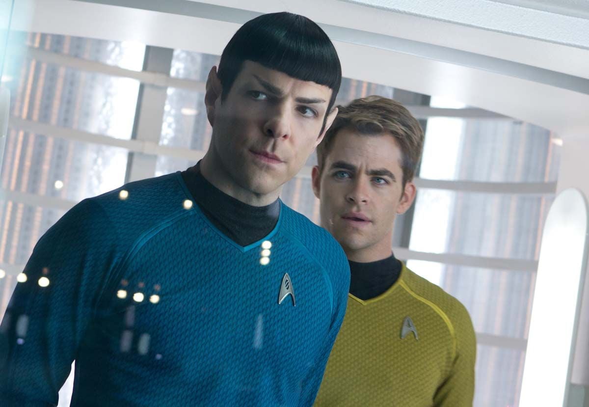 Foto de Zachary Quinto - Além da Escuridão - Star Trek : Foto Chris Pine, Zachary Quinto - AdoroCinema
