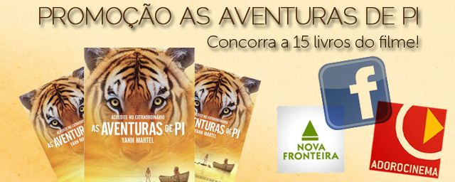 Promoção - Ganhe livro que inspirou As Aventuras de Pi