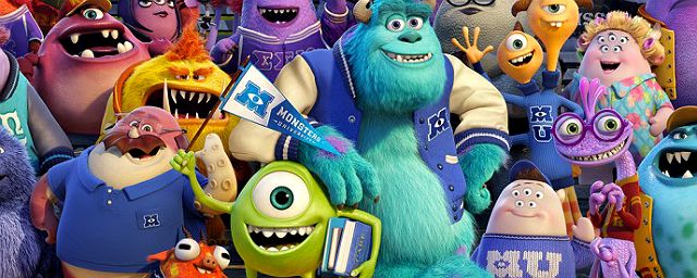 Universidade Monstros: Mike, Sulley e toda a turma reunida em novo cartaz