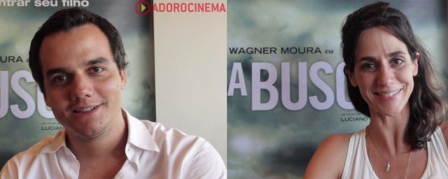 Vídeo exclusivo - Wagner Moura e Mariana Lima conversam sobre A Busca