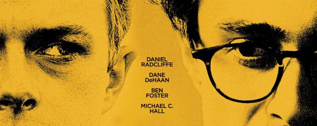 Daniel Radcliffe como poeta beatnik no primeiro cartaz de Kill Your Darlings