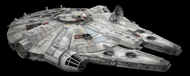 Star Wars 7: Fotógrafo captura imagem da espaçonave Millennium Falcon acidentalmente