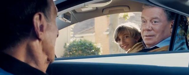 Comercial reúne William Shatner e Leonard Nimoy, ícones de Star Trek