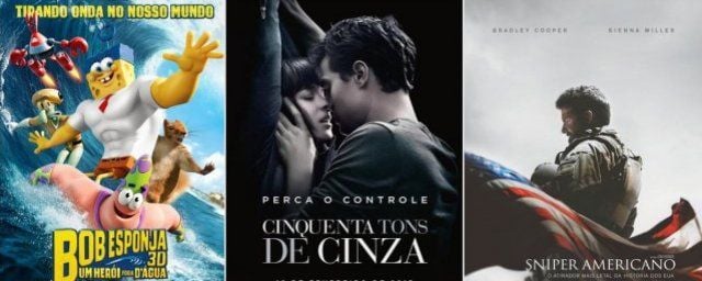 Estreias de fevereiro nos cinemas Filmes indicados ao Oscar e animação com Bob Esponja