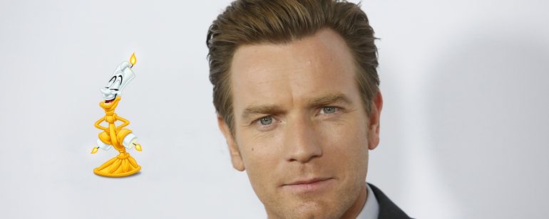 Ewan McGregor será o Lumière em A Bela e a Fera