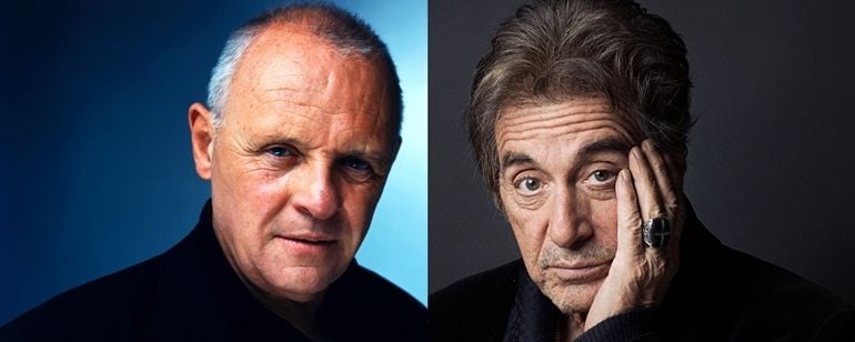 Anthony Hopkins e Al Pacino se encaram na primeira foto de Beyond