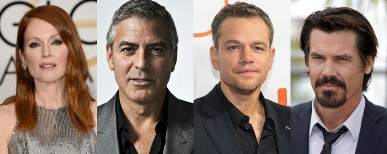 Matt Damon, Julianne Moore e Josh Brolin vão estrelar novo filme dirigido por George Clooney