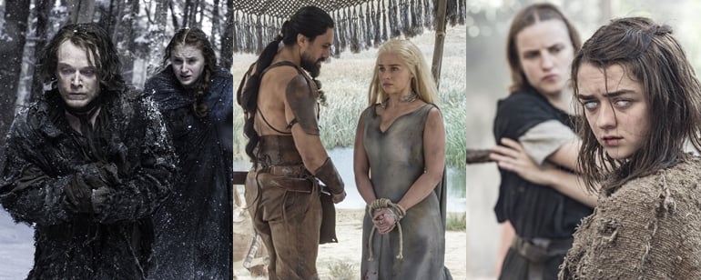 Game of Thrones': veja a diferença entre o elenco na primeira e