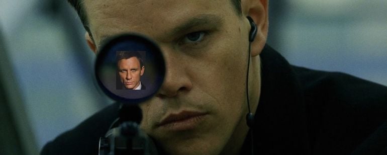 Briga de espiões: Matt Damon diz que James Bond é misógino e seria derrotado por Jason Bourne em uma luta