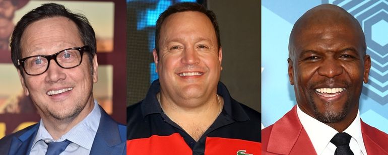 Kevin James, Terry Crews e Rob Schneider estarão no próximo filme de Adam Sandler