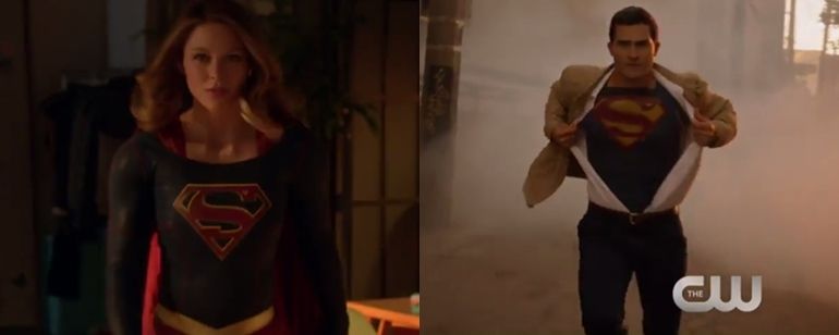 Supergirl e Superman se unem para salvar o dia no primeiro clipe da segunda temporada