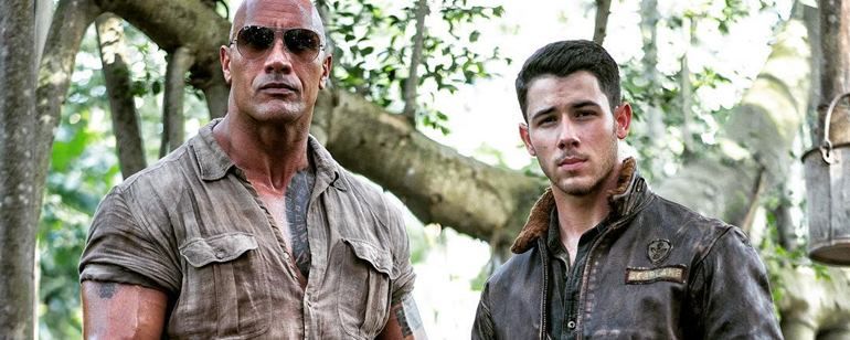 Nick Jonas dá as caras no set de Jumanji e novos detalhes da trama são divulgados