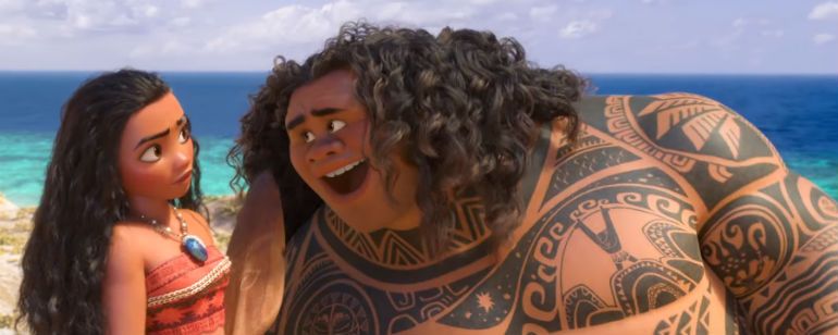 Dwayne Johnson canta em nova cena de Moana