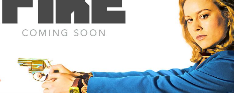 É tiro para todo lado no cartaz de Free Fire, novo filme de Brie Larson