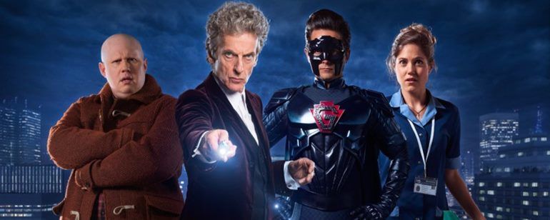 Doctor Who encontra super-herói em clipe do Especial de Natal