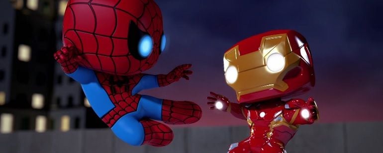 Fogo amigo: Homem-Aranha ataca Homem de Ferro em curta da Marvel feito com funkos