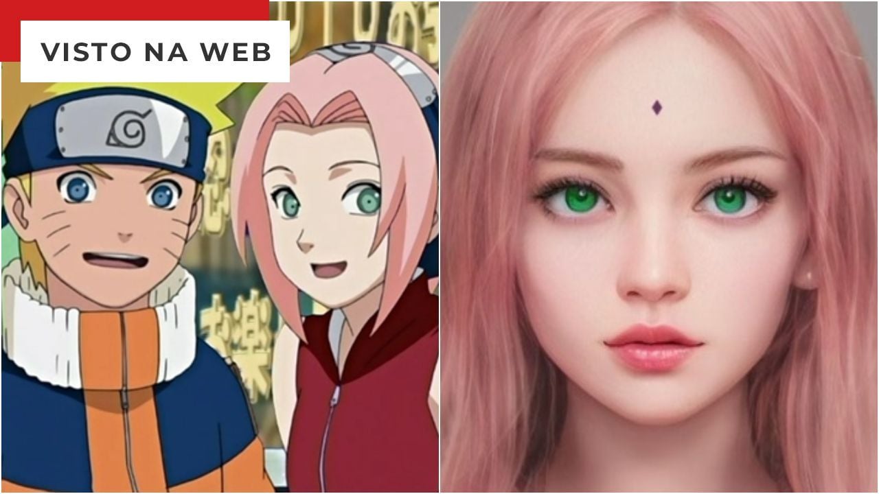 Perguntei pra I.A como seriam os personagens de Naruto Clássico se fos