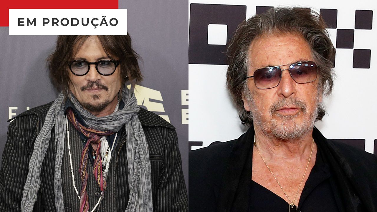 Johnny Depp será diretor de filme com produção de Al Pacino