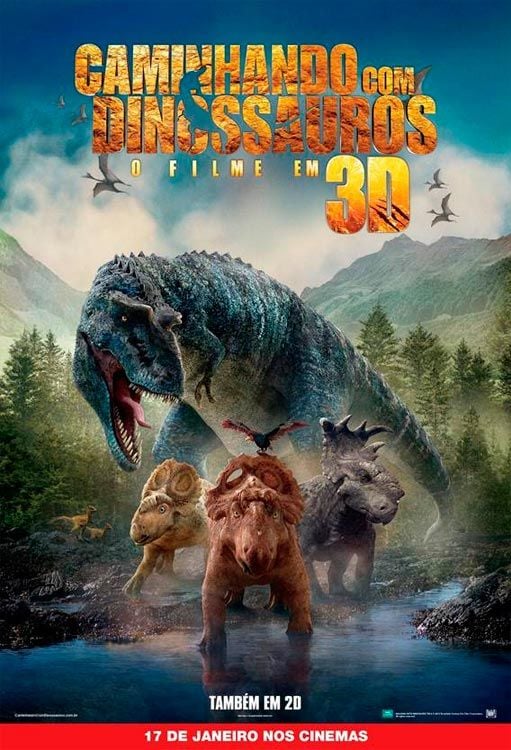 Caminhando com Dinossauros 3D, Trailer Dublado HD