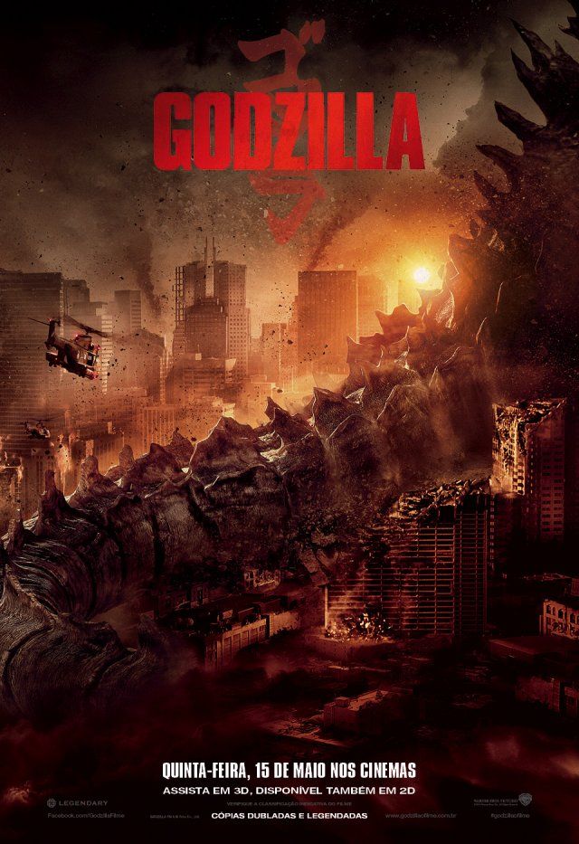 GODZILLA - Trailer Oficial 2 Dublado (2014) HD 