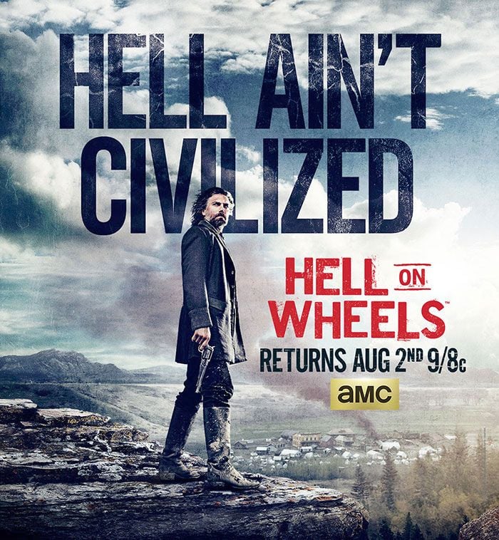 Hell On Wheels 4-5 Temporada Blu Ray Dublado E Legendado - Escorrega o Preço