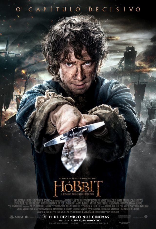 O Hobbit: A Batalha dos Cinco Exércitos - Poster